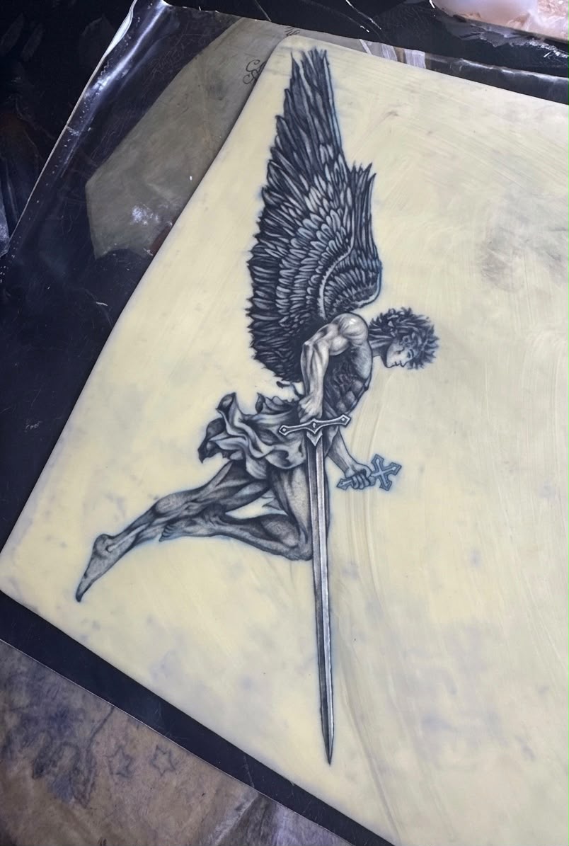 Tattoo Work KMNO4