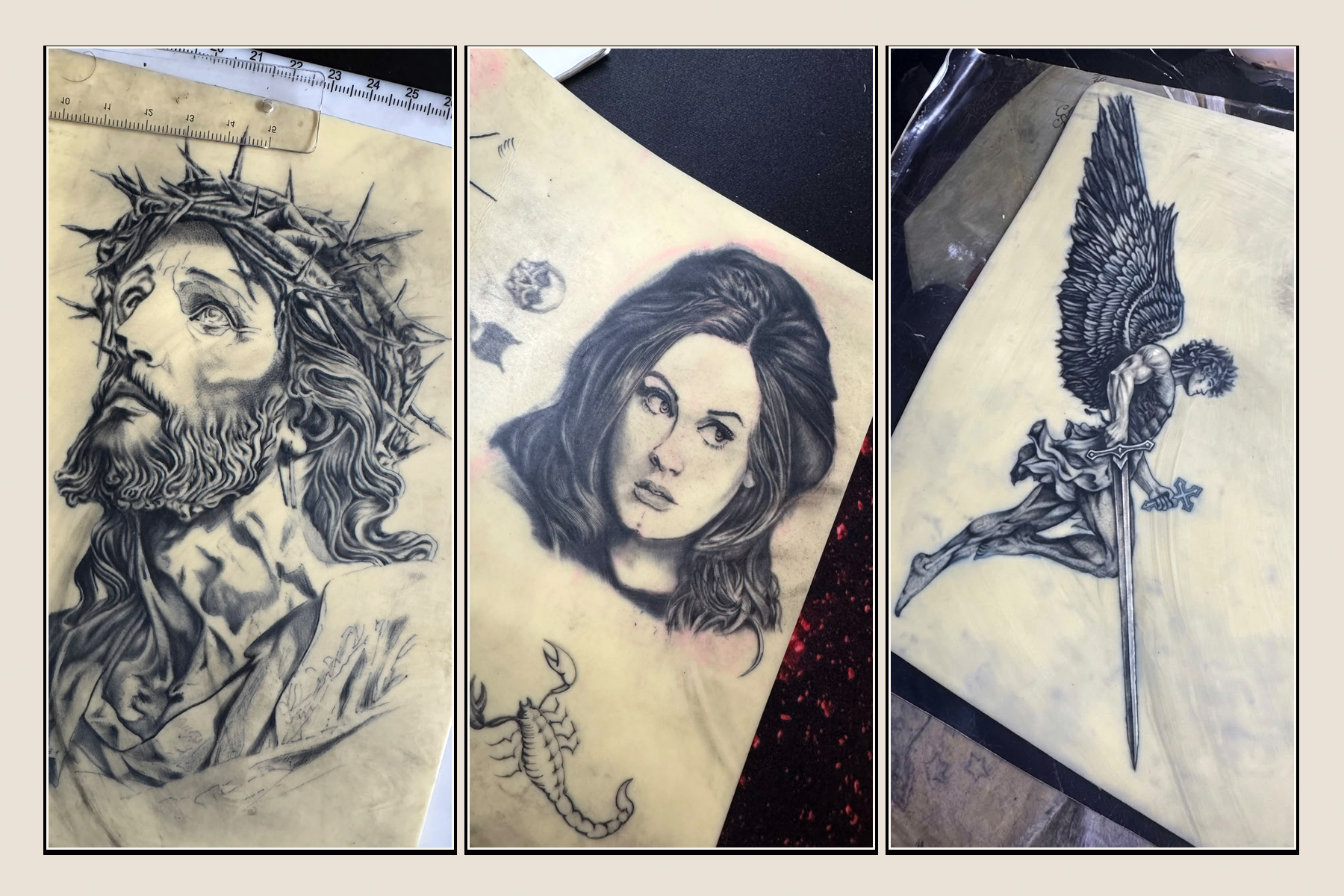 KMNO4 Tattoo Work